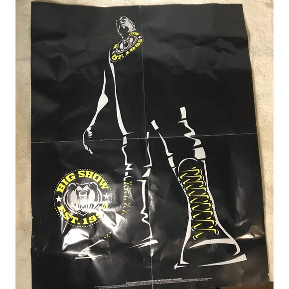 WWE Big Show & Hornswoggle Double-Sided Poster 16x21 Inches - Picture 1 of 9